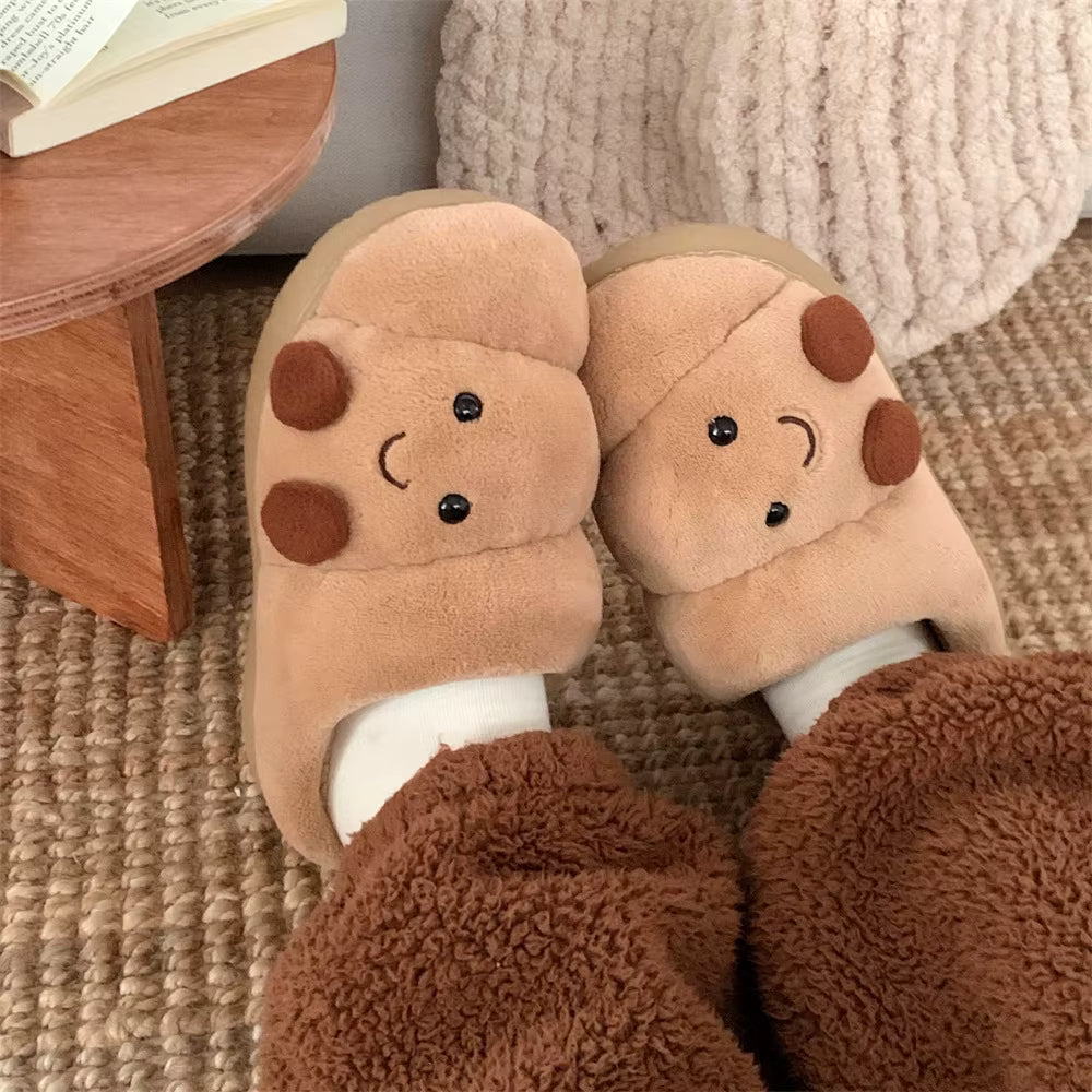 Cozy Croissant Slipper