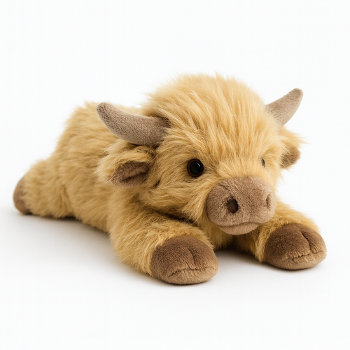 Weighted JUMBO Highland Cow Plushy