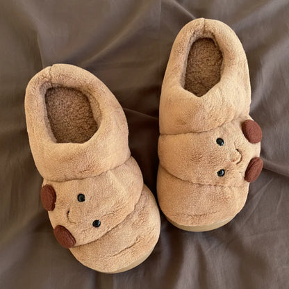 Cozy Croissant Slipper